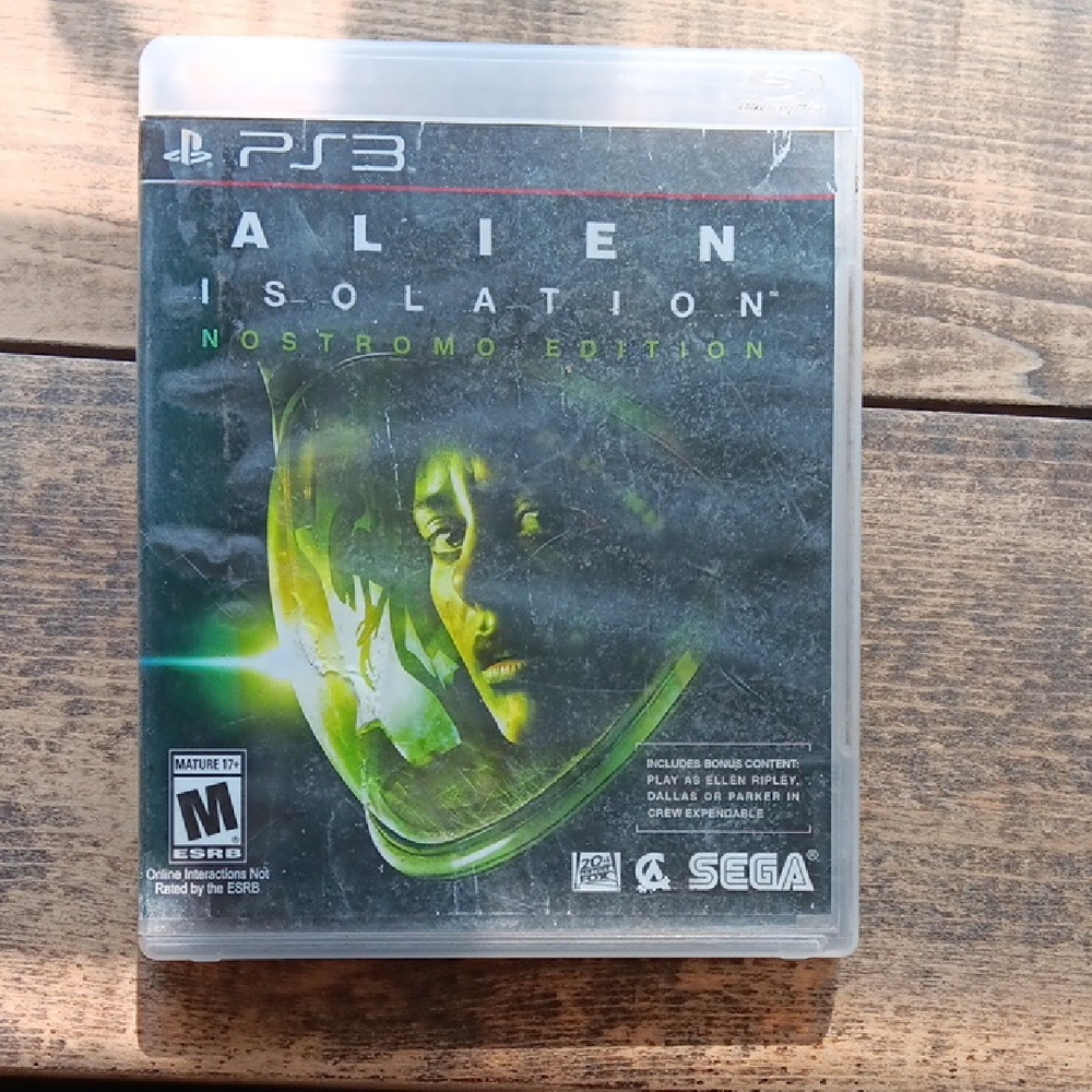 Alien: Isolation Nostromo Edition for PS3 - Black and Green